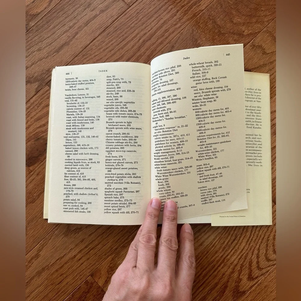 Healthy Eating with The Rotation Diet Cookbook